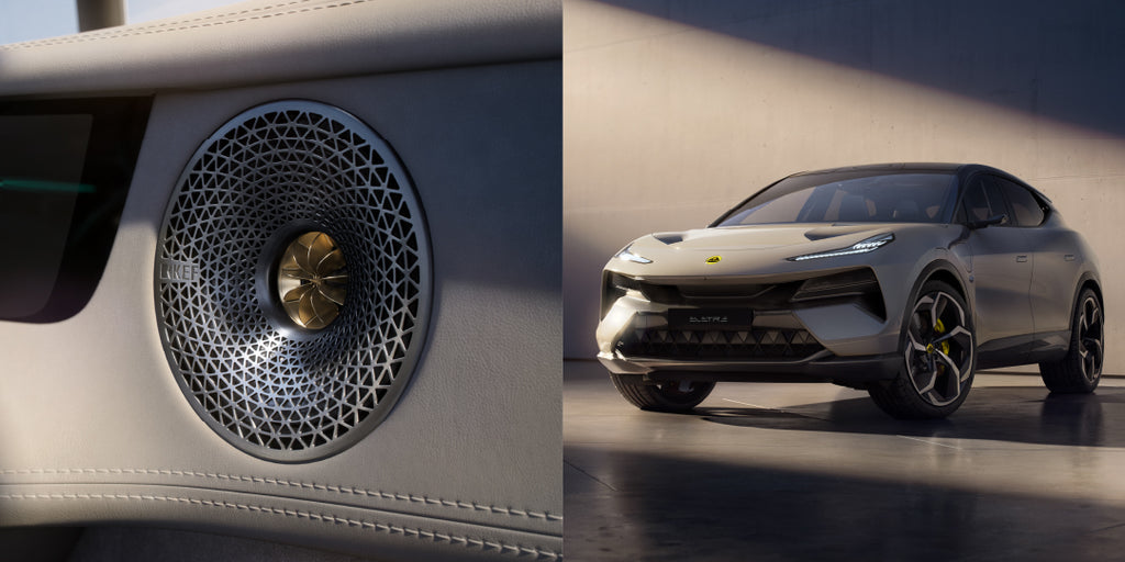 Partnership Lotus x KEF: Wat maakt KEF-speakers geschikt voor de auto?