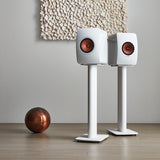 Witte KEF Speaker Staander