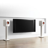 Witte KEF Speaker Staander