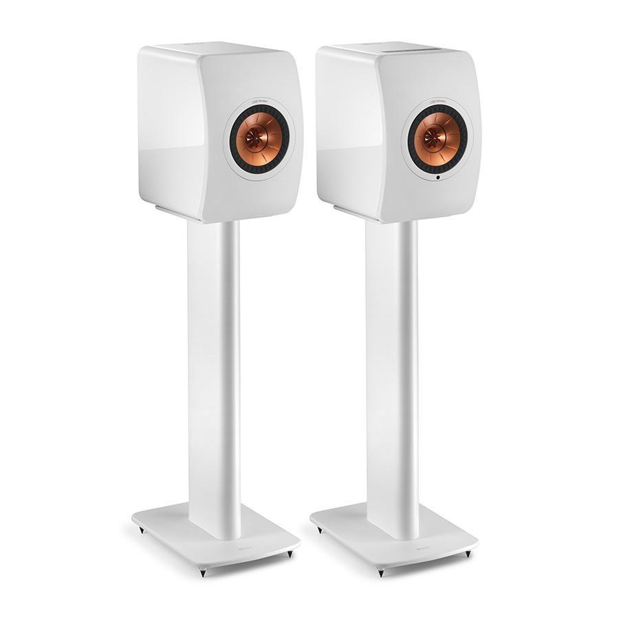 Witte KEF Speaker Staander
