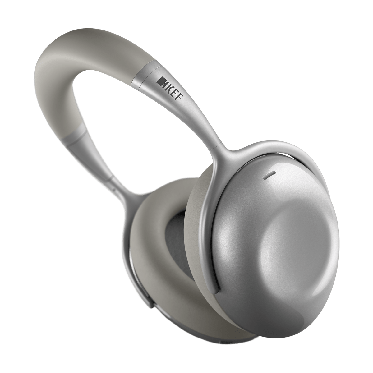 新品未使用品 KEF Mu7 ワイヤレスヘッドフォン Silver Grey 新品未使用品 KEF Mu7 ワイヤレスヘッドフォン Silver Grey